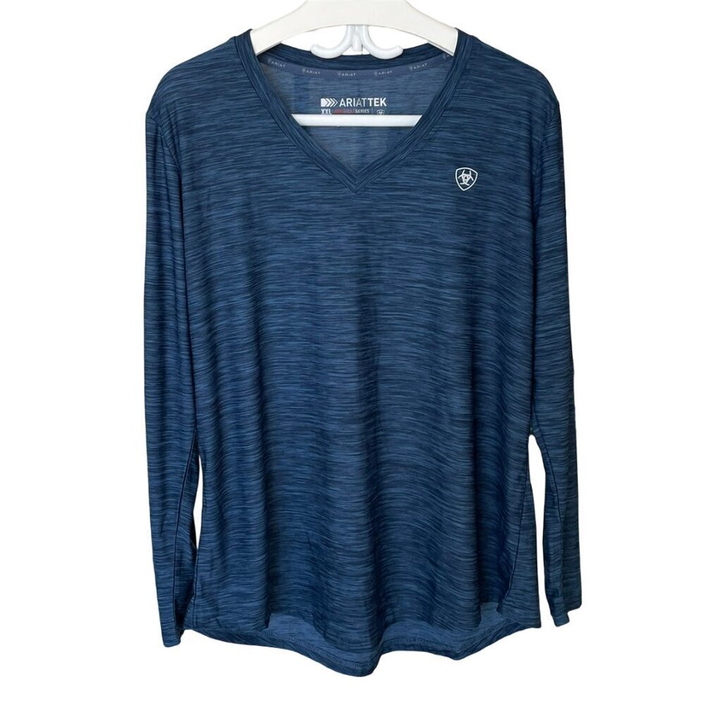 Ariat Tek Long Sleeve V Neck Moisture Wicking Heat Series Thermal Men's XXL